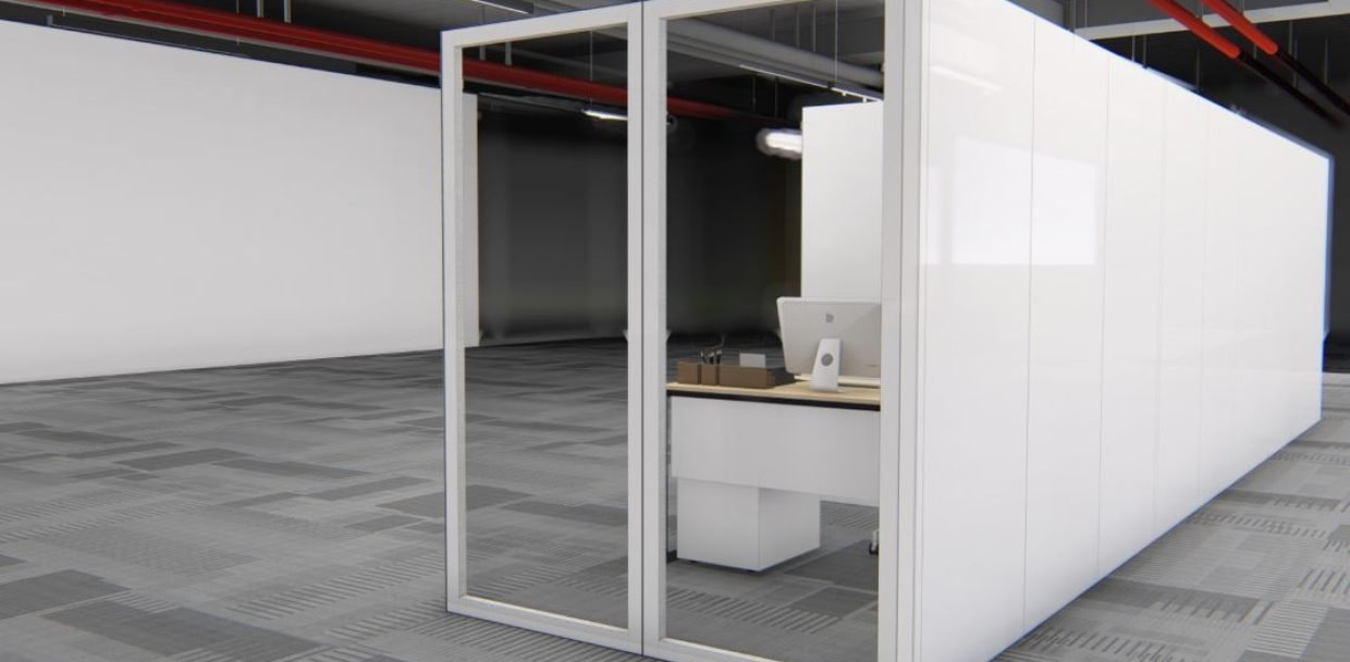 portable walls with doors​